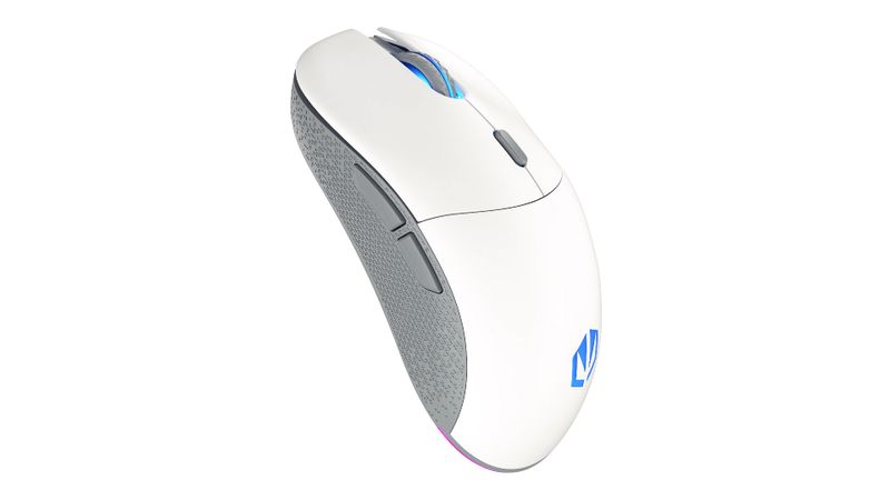 Endorfy GEM Plus/Herná/Optická/Pre pravákov/26 000 DPI/Drôtové/Bezdrôtové/Biela