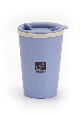 Eko téglik G21 beECO Espresso 280 ml, modrý
