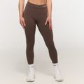 Dámske V-back legíny Fierce Cappuccino - GymBeam, veľkosť XL