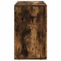 vidaXL Servírovacia skriňa ELST Dymová dub 80,5 x 35 x 59 cm
