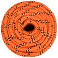 vidaXL Lodné lano oranžové 18 mm 50 m polypropylén