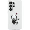 Puzdro Karl Lagerfeld IML Karl&Choupette MagSafe pre Samsung Galaxy S26 Ultra transparentné