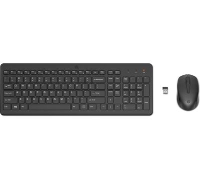 HP 330 klávesnica a myš/bezdrôtová/black US