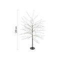 LED vianočný stromček, 120 cm, vonkajšia aj vnútorná, teplá biela, časovač