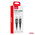 Kábel 'USB-C na USB-C 60W 100cm FullLINK AMIO-03902'