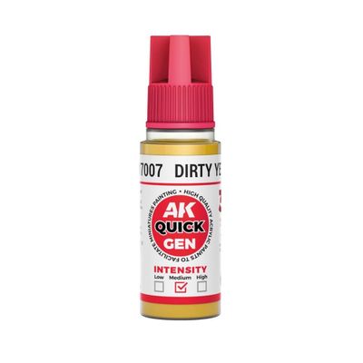 AK Interactive: Quick Gen - Špinavá žltá 18 ml