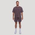 Tričko Persistence Washed Brown - GymBeam, veľkosť M