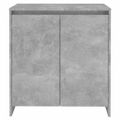 vidaXL Komoda betónovo sivá 70x41x75 cm spracované drevo