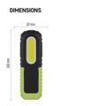 EMOS P4531 COB LED + LED nabíjacia pracovná svietidlo, 400 lm, 2000 mAh