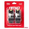 LED CANBUS PRO series 3157 P27/7W 4x3030 SMD White 12/24V CANBUS AMiO-03588