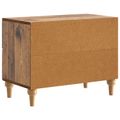vidaXL Nočný stolík Staré drevo 62 x 34,5 x 48 cm Kompozitné drevo