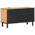 VidaXL TV skrinka Hnedá 80x31,5x46 cm Masívne drevo Mango