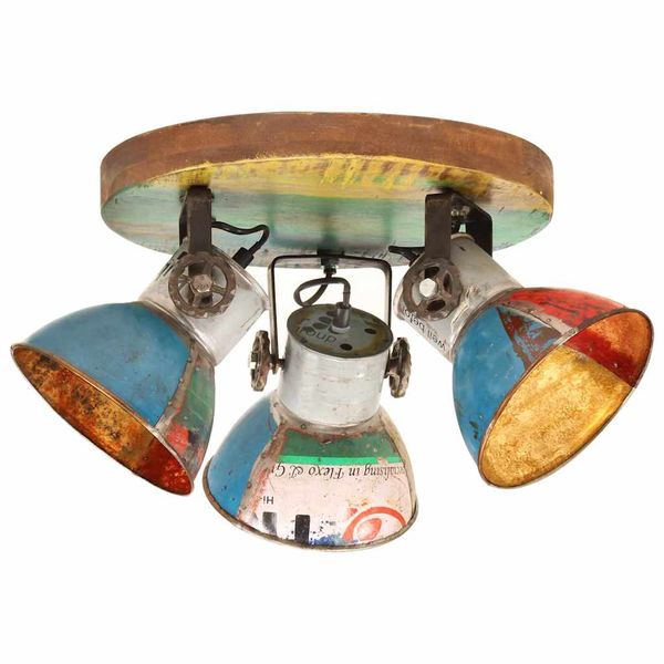vidaXL Industriálna stropná lampa 25 W farebná 42x25 cm E27