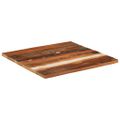 vidaXL Štvorcová stolová doska 70x70 cm, 25-27 mm, recyklovaný masív