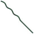 vidaXL Podpora rastlín 5 ks Zelená 110 x 0.6 x 0.6 cm Oceľ