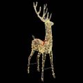 vidaXL 3D sob 250 LED Teplá biela 96 x 40 x 180 cm PET