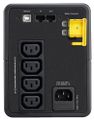 APC Back-UPS 750VA, 230V, AVR, IEC Sockets Záložní zdroj, 750VA, 410W, AVR, 230V, ochrana datové linky (2x RJ-45), 4x IEC zásuvka