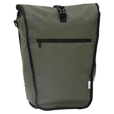 vidaXL Cyklistická taška Olivová 34 x 16 x 59 cm Polyester