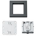 Homematic IP   Nástenný termostat so senzorom vlhkosti, antracit - HmIP-WTH-A