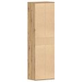 vidaXL Skrinka na topánky Artisan Dub 54x34x183 cm Engineered Wood
