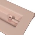 vidaXL Rukoväte na kuchyňu Ružová 85 x 45 mm Kov