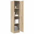vidaXL Highboard Sonoma dub 35 x 39 x 168 cm