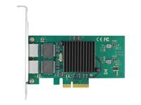 Sieťový adaptér - PCIe 2.0 x4 nízky profil - Gigabit Ethernet x 2