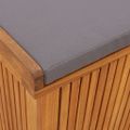 vidaXL Vonkajší box na vankúše 150x50x60,5 cm masívne jedľové drevo