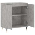 vidaXL Komoda betónovo sivá 60x35x70 cm spracované drevo