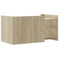 vidaXL Konferenčný stolík dub sonoma 100x50x50 cm kompozitné drevo