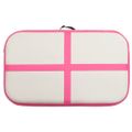 vidaXL Nafukovacia žinenka s pumpou 60x100x10 cm, PVC, ružová