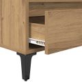 vidaXL TV skrinka 100 x 34,5 x 44,5 cm Remeselný dub