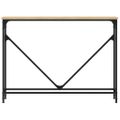 vidaXL Konzolový stolík dub sonoma 102x22,5x75 cm kompozitné drevo