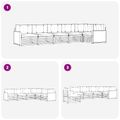 vidaXL Záhradná súprava gaučov 6 ks Prírodná a antracitová