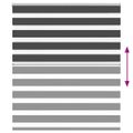 vidaXL Zebra roleta čierna 130x150 cm šírka látky 125,9cm polyester