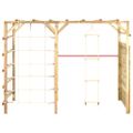 vidaXL Lezecký rám 240x100x170 cm impregnované borovicové drevo