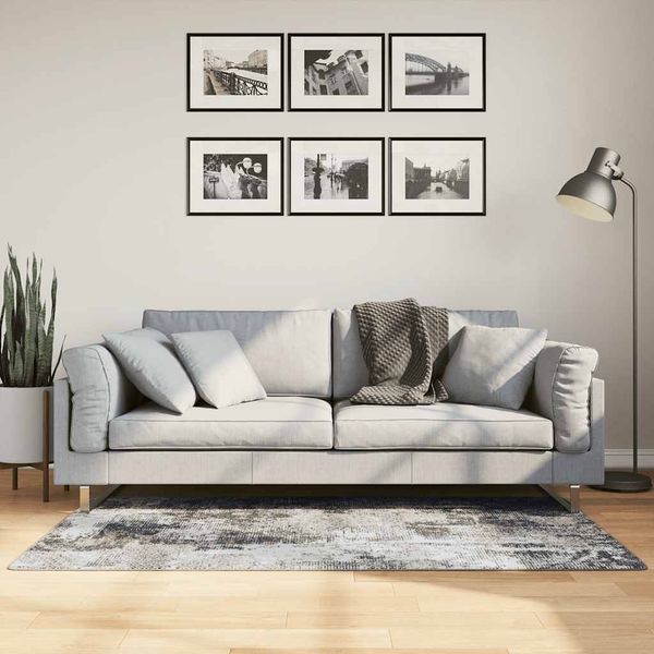 vidaXL Koberec prateľný viacfarebný 80x150 cm