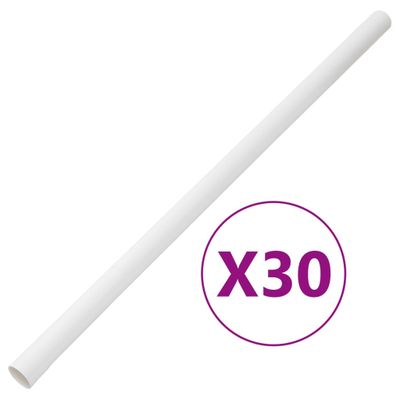 vidaXL Káblové rozvody Ø30 mm 30 m PVC