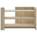 vidaXL Konferenčný stolík dub sonoma 80x50x50 cm kompozitné drevo