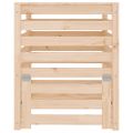 vidaXL Kompostér 63,5x63,5x77,5 cm masívne borovicové drevo