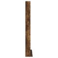 vidaXL CD skrinka údený dub 102x23x177,5 cm spracované drevo