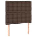 VidaXL Čelo postele hnedé 80x5x118/128 cm umelá koža