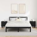 vidaXL Nočný stolík 2 ks Čierny dub 40 x 35 x 47,5 cm Kompozitné drevo