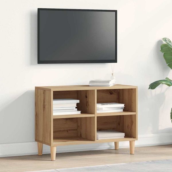 vidaXL TV skrinka artisian oak 69,5 x 30 x 50 cm Kompozitné drevo