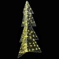 vidaXL Vianočný stromček 160 LED Teplá biela 150 cm Akryl