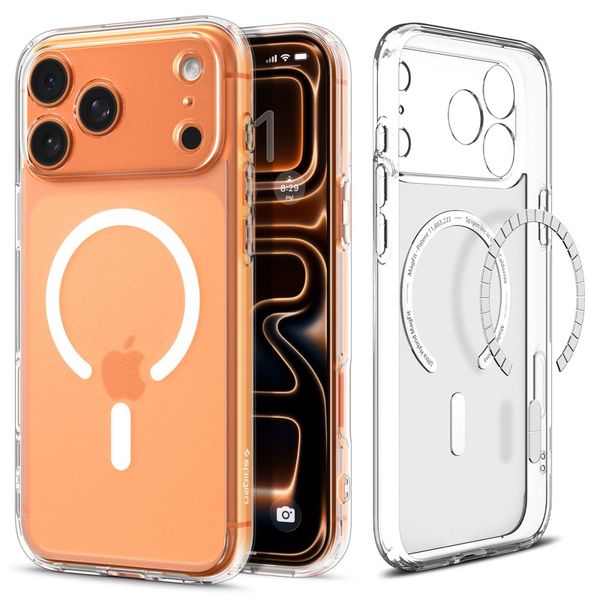 Spigen Ultra Hybrid Mag Magsafe puzdro pre iPhone 17 Pro Frost White