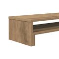 vidaXL Stojan na monitor dub artisian 54x22x15 cm kompozitné drevo