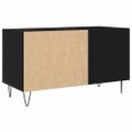 vidaXL Skrinka na gramofónové platne Čierny dub 85 x 38 x 48 cm