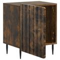 vidaXL Nočný stolík 2 ks Dymový dub 43 x 34,5 x 52 cm Kompozitné drevo