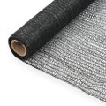 vidaXL Poľnohospodárska sieť čierna 1x100 m HDPE
